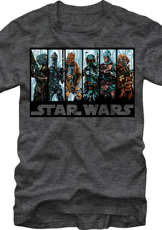 Bounty Hunters Star Wars T-Shirt - main product image