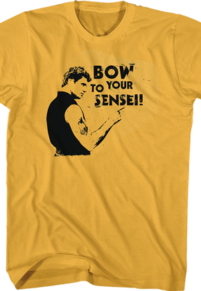 Bow To Your Sensei Karate Kid T-Shirt