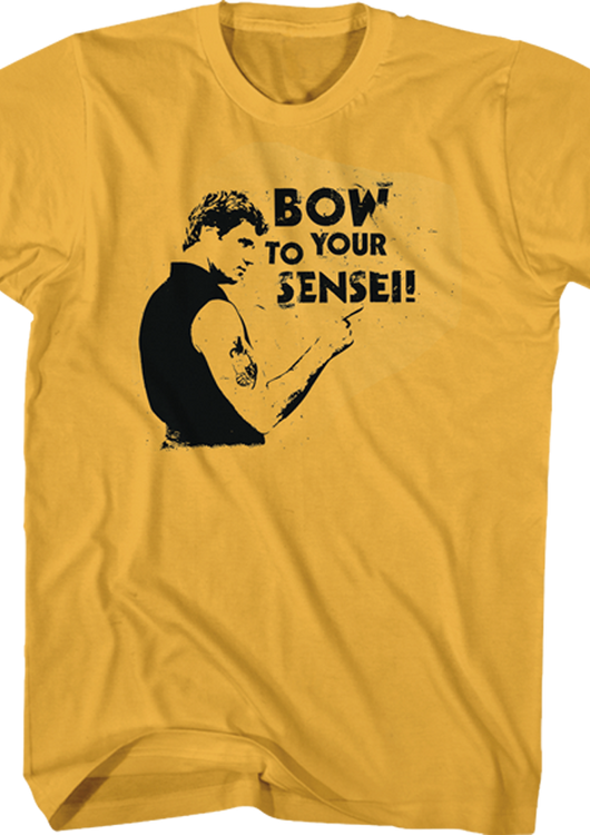 Bow To Your Sensei Karate Kid T-Shirt - main product image