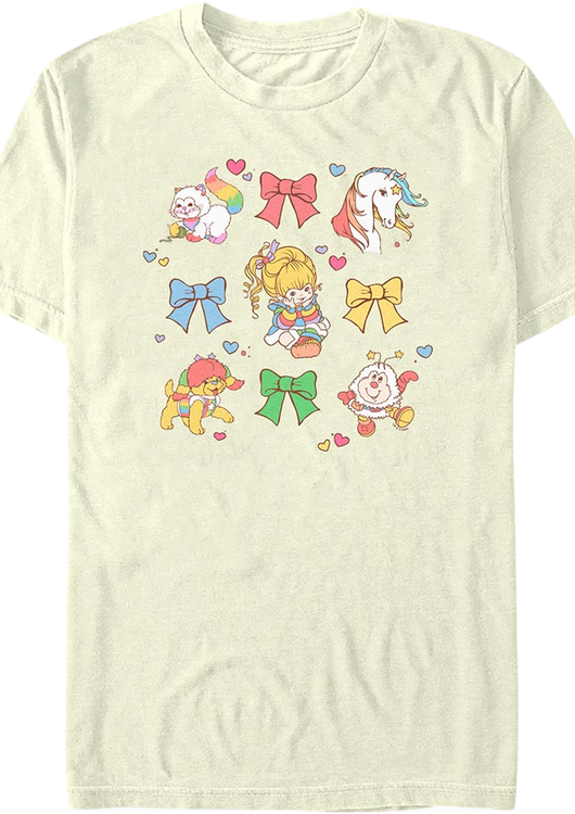Bows & Hearts Rainbow Brite T-Shirt - main product image