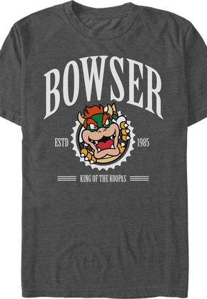 Bowser King Of The Koopas Super Mario Bros. Nintendo T-Shirt