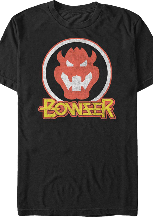 Bowser Logo Super Mario Bros. Nintendo T-Shirt - main product image