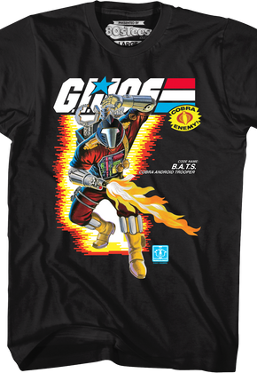 Box Art B. A. T. S. GI Joe T-Shirt