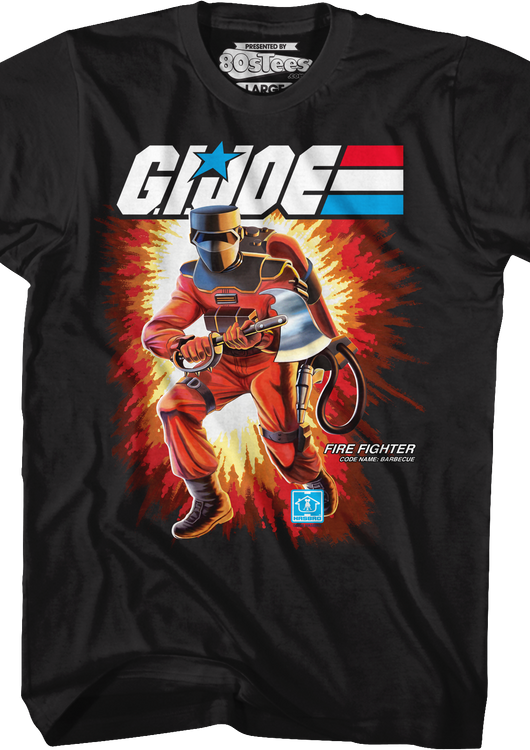 Box Art Barbecue GI Joe T-Shirt - main product image