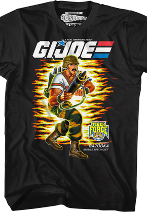 Box Art Bazooka GI Joe T-Shirt