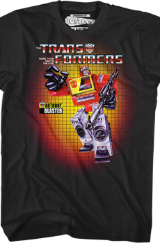 Box Art Blaster Transformers T-Shirt