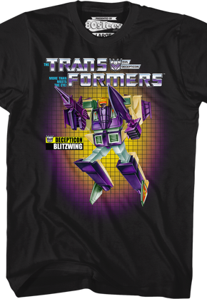 Box Art Blitzwing Transformers T-Shirt