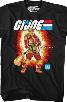Box Art Blowtorch GI Joe T-Shirt