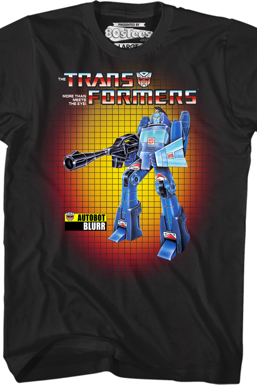 Box Art Blurr Transformers T-Shirtmain product image