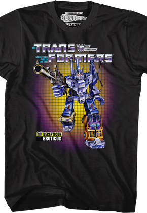 Box Art Bruticus Transformers T-Shirt