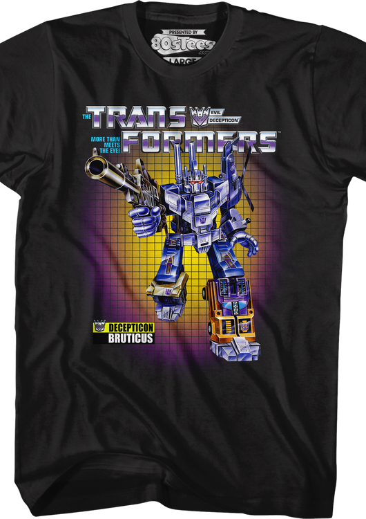 Box Art Bruticus Transformers T-Shirt - main product image