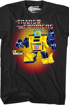 Box Art Bumblebee Transformers T-Shirt