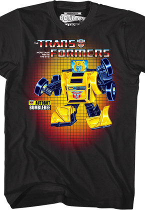 Box Art Bumblebee Transformers T-Shirt