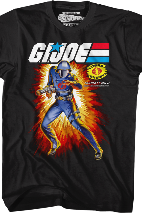 Box Art Cobra Commander GI Joe T-Shirtmain product image