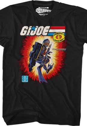 Box Art Cobra Frogman GI Joe T-Shirt
