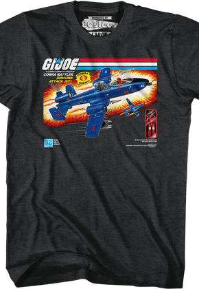 Box Art Cobra Rattler GI Joe T-Shirt