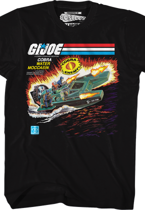 Box Art Cobra Water Moccasin GI Joe T-Shirt