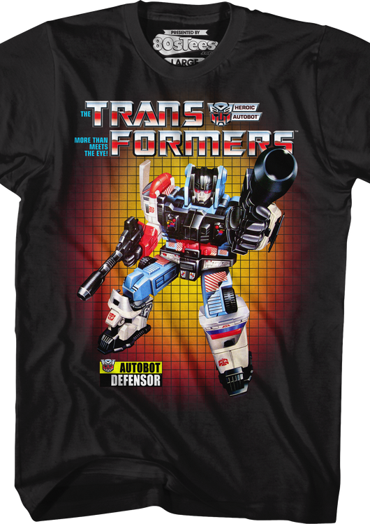 Box Art Defensor Transformers T-Shirt - main product image