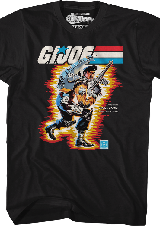 Box Art Dial-Tone GI Joe T-Shirt - main product image