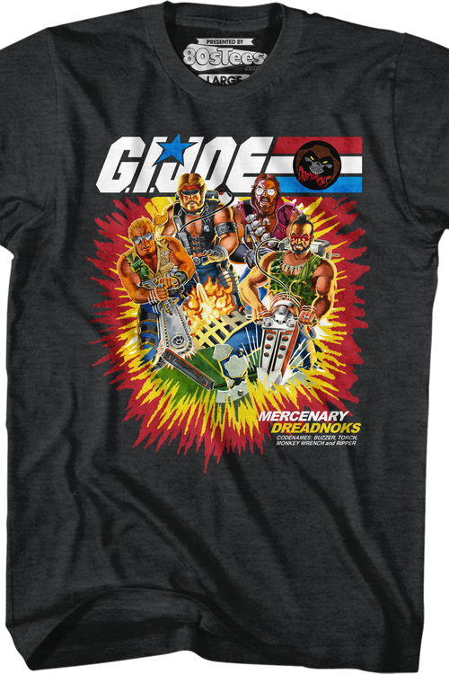 Box Art Dreadnoks GI Joe T-Shirt - main product image