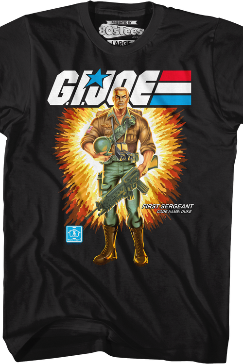 Box Art Duke GI Joe T-Shirt - main product image