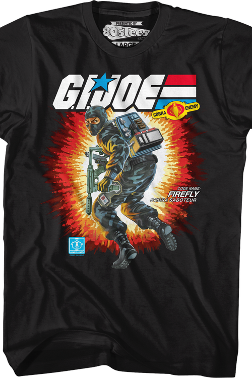 Box Art Firefly GI Joe T-Shirtmain product image