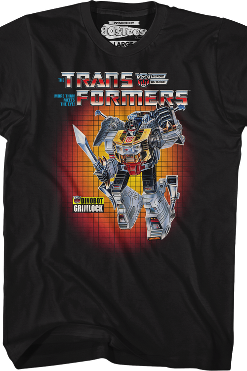 Box Art Grimlock Transformers T-Shirtmain product image