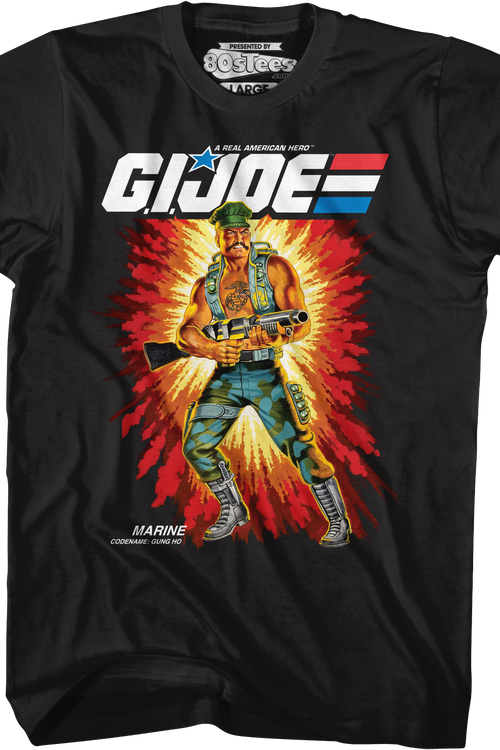 Box Art Gung Ho GI Joe T-Shirt - main product image