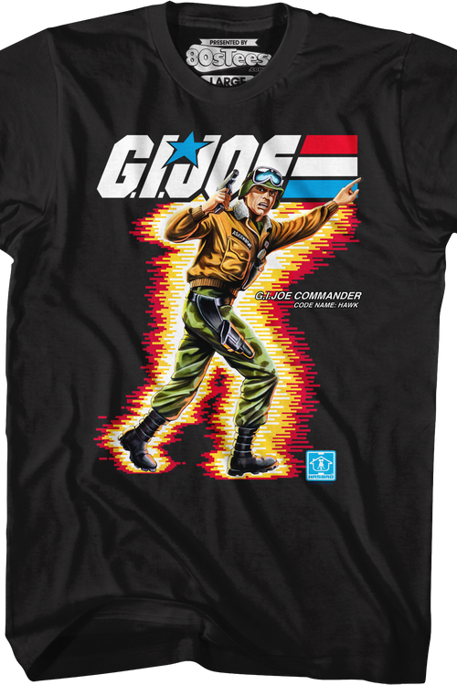 Box Art Hawk GI Joe T-Shirtmain product image