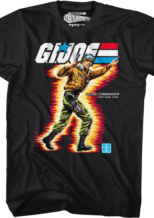Box Art Hawk GI Joe T-Shirt - main product image