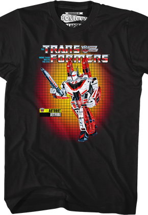 Box Art Jetfire Transformers T-Shirt