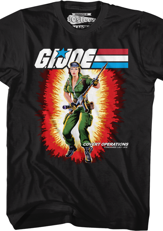 Box Art Lady Jaye GI Joe T-Shirt - main product image