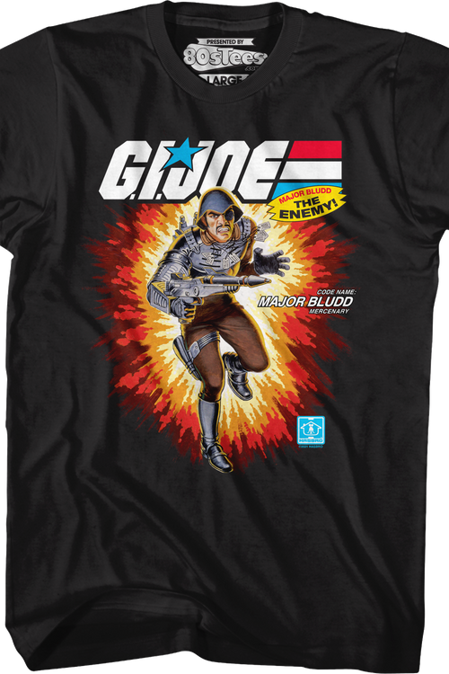 Box Art Major Bludd GI Joe T-Shirtmain product image