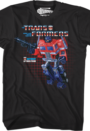 Box Art Optimus Prime Shirt