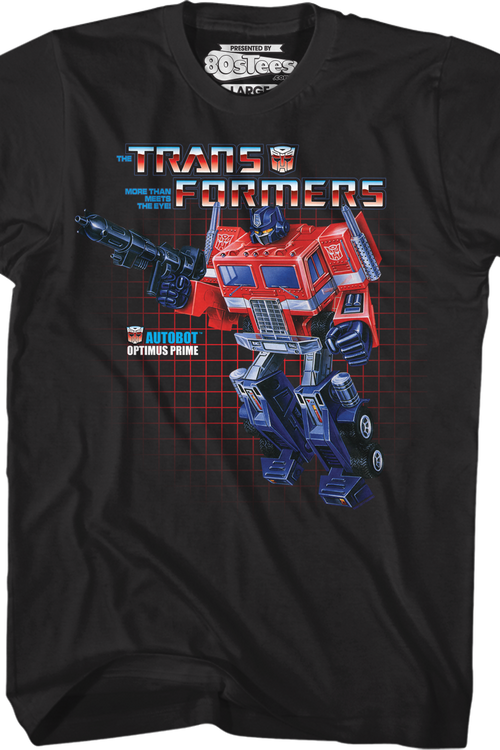 Box Art Optimus Prime Shirtmain product image