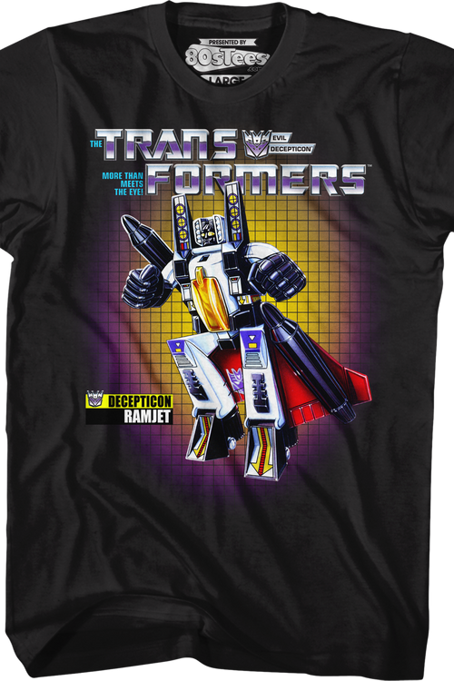 Box Art Ramjet Transformers T-Shirtmain product image