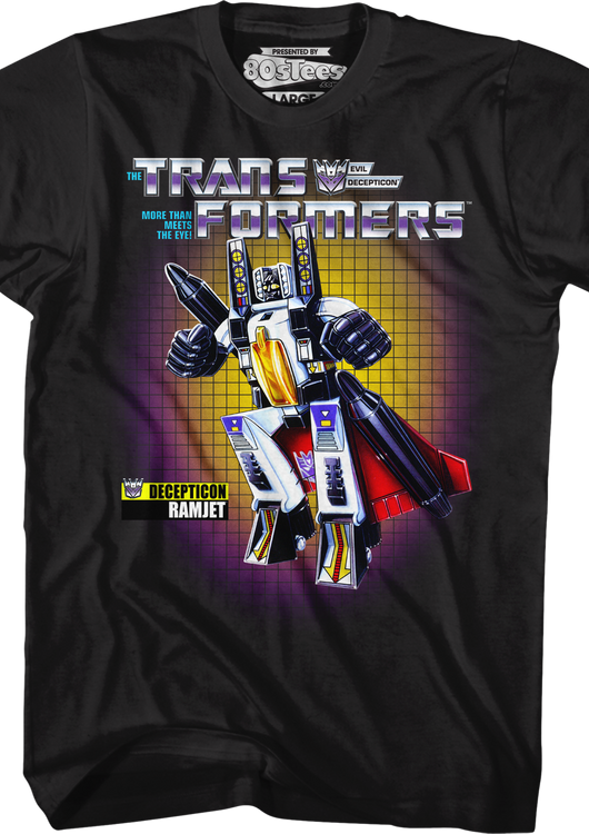 Box Art Ramjet Transformers T-Shirt - main product image