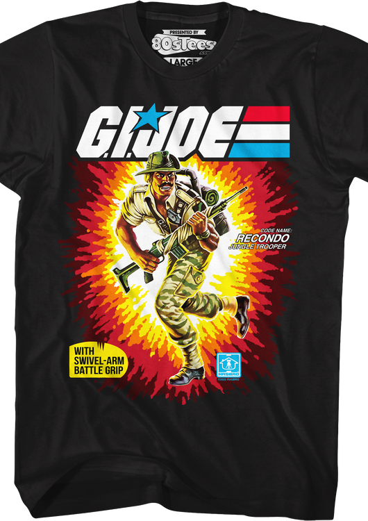 Box Art Recondo GI Joe T-Shirt - main product image