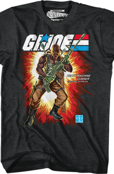 Box Art Roadblock GI Joe T-Shirt