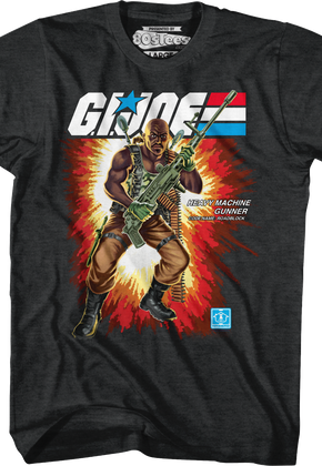 Box Art Roadblock GI Joe T-Shirt