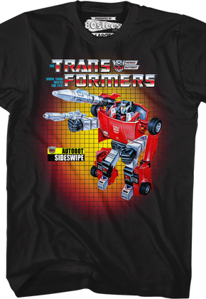 Box Art Sideswipe Transformers T-Shirt