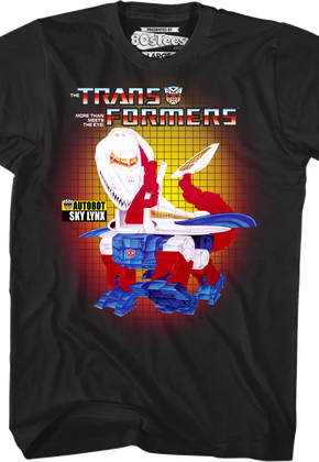 Box Art Sky Lynx Transformers T-Shirt