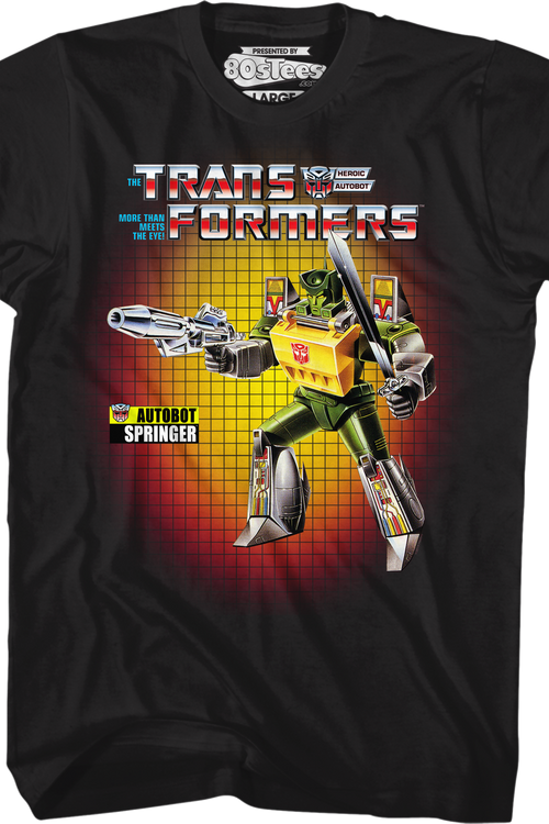 Box Art Springer Transformers T-Shirtmain product image