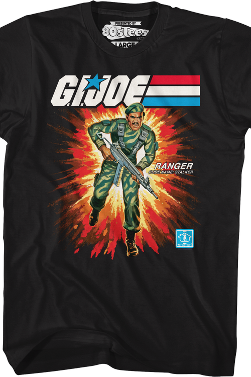 Box Art Stalker GI Joe T-Shirt - main product image