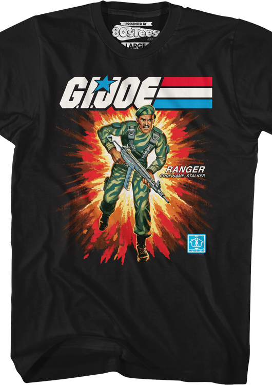 Box Art Stalker GI Joe T-Shirt - main product image