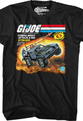 Box Art Stinger GI Joe T-Shirt