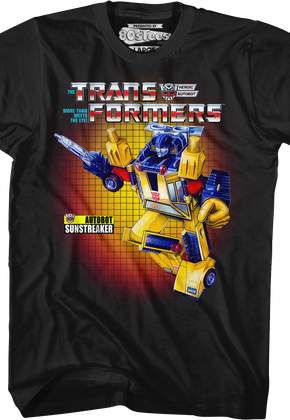 Box Art Sunstreaker Transformers T-Shirt