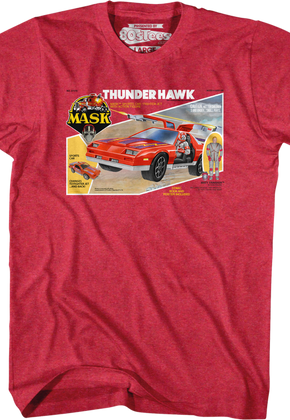 Retro Box Art Thunderhawk MASK T-Shirt