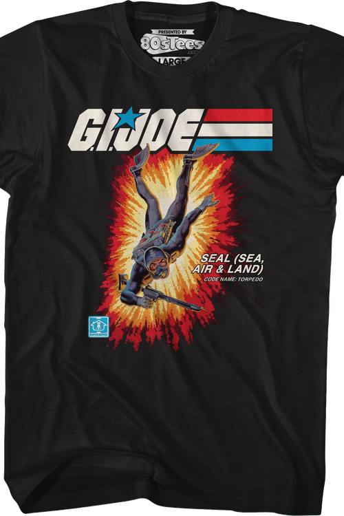 Box Art Torpedo GI Joe T-Shirtmain product image