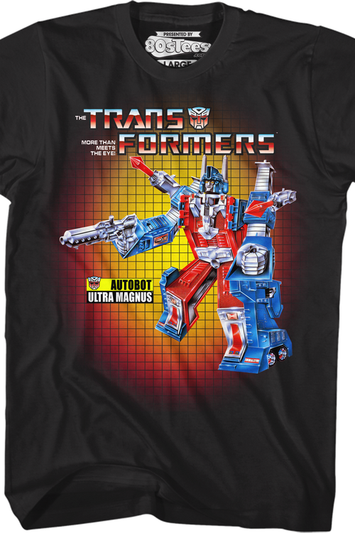 Box Art Ultra Magnus Transformers T-Shirt - main product image